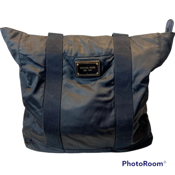 Michael Kors Bags Michael Kors Black Nylon Bag Tote Poshmark